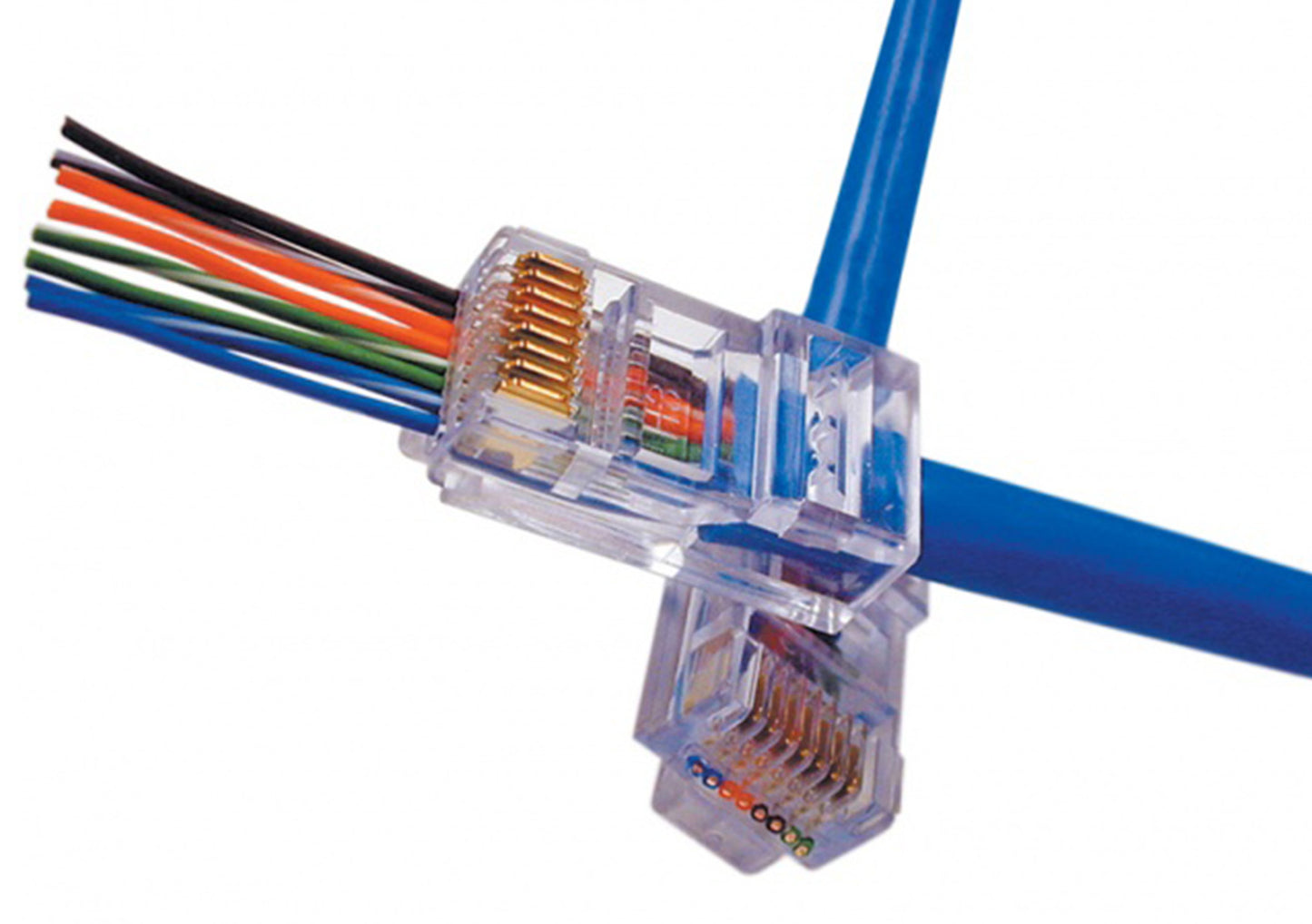 EZ-RJ45® CAT5/5e Connectors Jar of 100