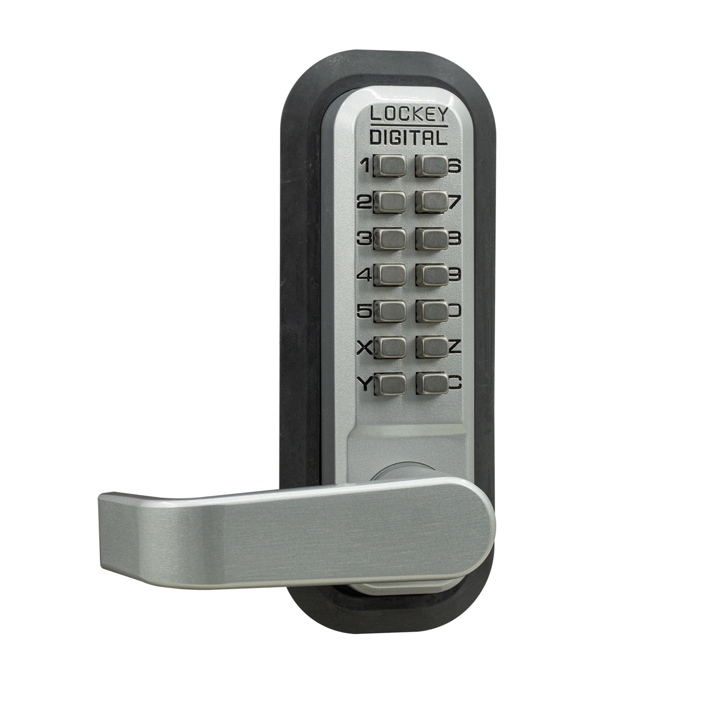 MECHANICAL ONE-SIDED KEYPAD LEVER LOCK