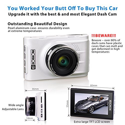 Full HDV Car Dash Cam 1080P, Max 32GB, Micro SD - BRAND NEW