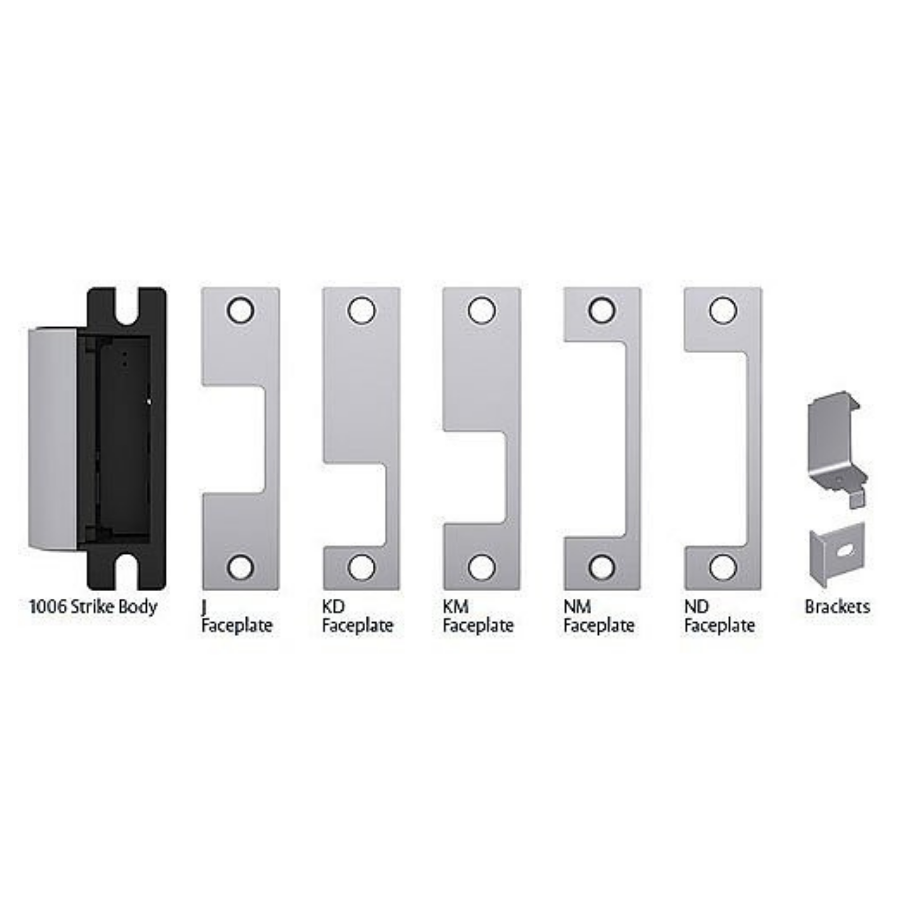 The 1006C Smart Strike is the strongest and most versatile electric strike available. This Complete One Box Solution includes all hardware necessary to fully accommodate any brand of cylindrical or mortise lockset that works with an ANSI 4-7/8" strike plate. It is the only electric strike that can release, recapture and contain mortise locks with a 1" deadbolt. The 1006CS is truly in a class of its own.