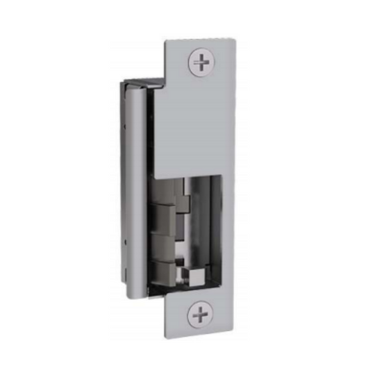 HES 8500 630 Fire-rated Concealed Electric Strike for Mortise Locksets - Satin Stainless Steel HES 8500 630 Fire-rated Concealed Electric Strike for Mortise Locksets - Satin Stainless  The 8500 series is a fire rated, compact, high performance electric strike featuring a unique concealed design for use with mortise locksets without a deadbolt. Designed for fast, convenient installation, the 8500 installs with little or no modification to the frame. Simply remove the existing strike plate, remove the du