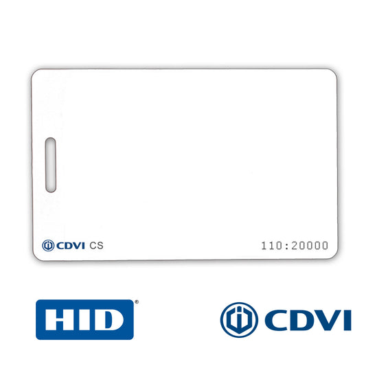 CDVI CS25H – Standard Clamshell Card HID Compatible - Pack of 25 Part Number: CDVI CS25H
