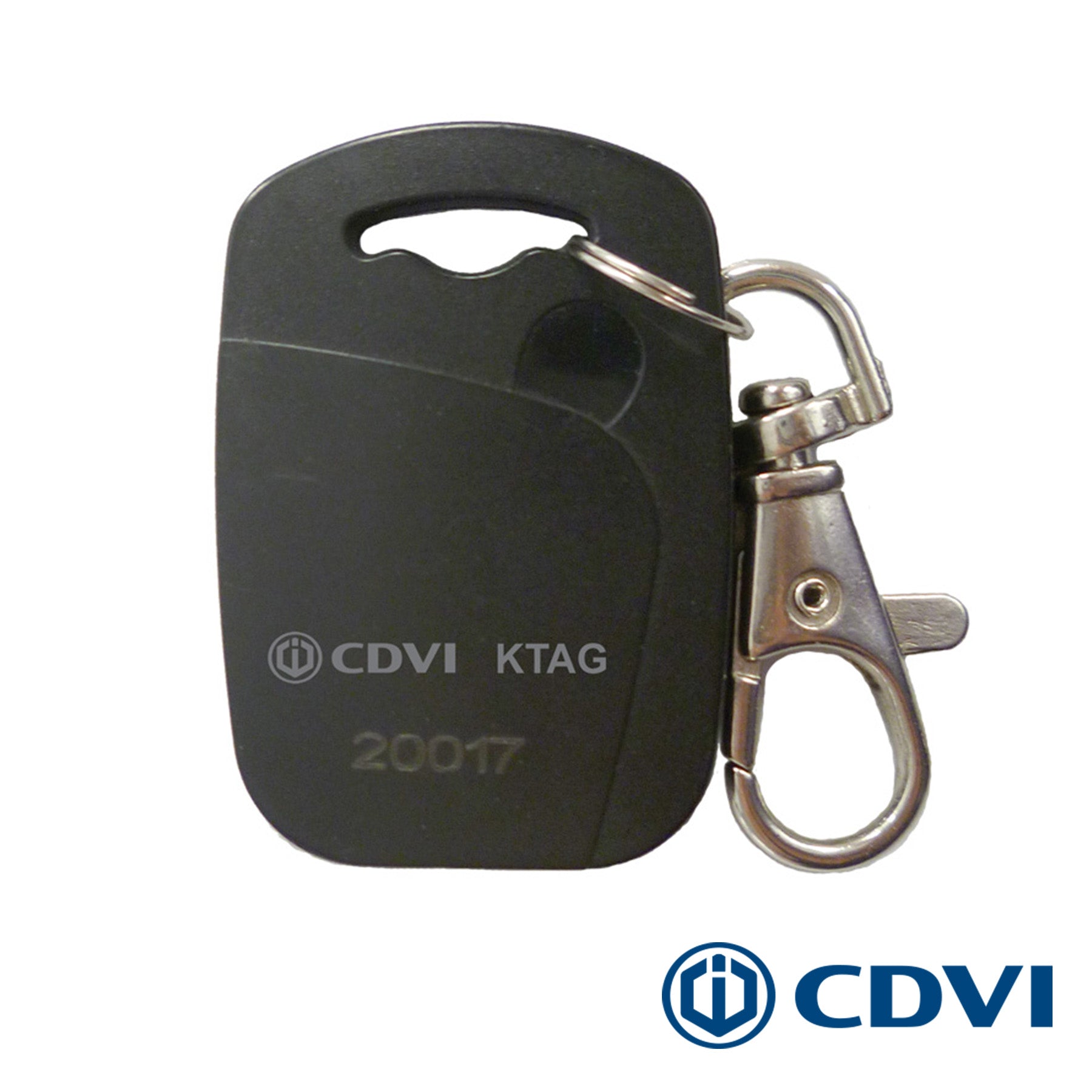 CDVI KTAG25 – Black Key Ring Badge Pack of 25 Part Number: CDVI KTAG25