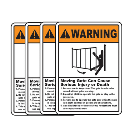 FAAC 412 SX Kit for Single Leaf Left Hinged Gate Part Number: 412SX1-R-K